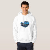 Klassieke auto hoodie (Voorkant volledig)