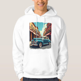 Klassieke Auto Hoodie uit de Jaren 40