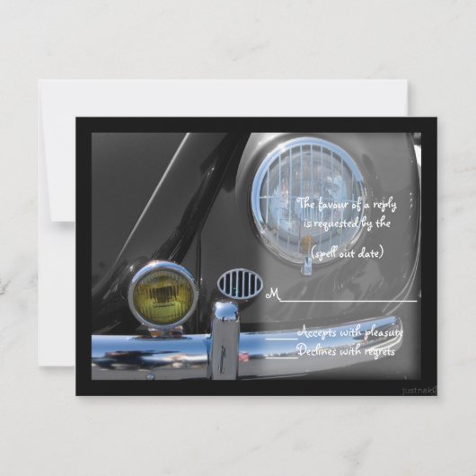 klassieke auto ii rsvp (Voorkant)