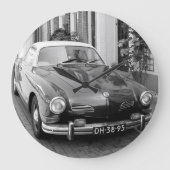 Klassieke auto Karmann Ghia Grote Klok (Voorkant)