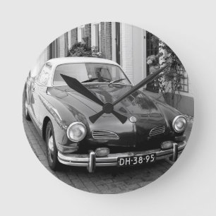 Klassieke auto Karmann Ghia Ronde Klok