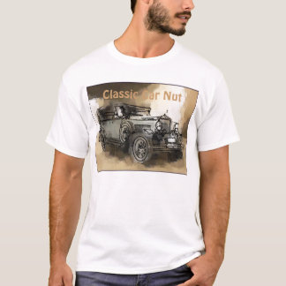Klassieke auto, Klassieke auto Nut T-shirt