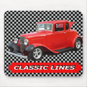 KLASSIEKE AUTO Klassieke lijnen Muismat