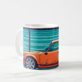 klassieke auto koffiemok (Voorkant links)