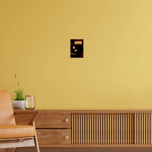 Klassieke Auto Koplamp – Retro Auto Glow Poster (Woonkamer 2)