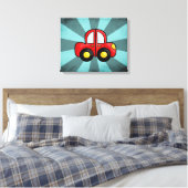 Klassieke Auto Kunst Retro Auto Print (Insitu (Slaapkamer))