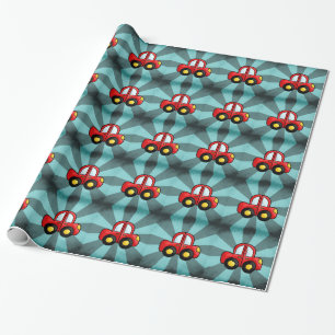 Klassieke Auto Kunst Retro Auto Print Cadeaupapier