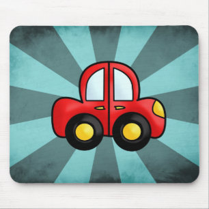 Klassieke Auto Kunst Retro Auto Print Muismat
