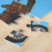 Klassieke auto legpuzzel (Zijkant)