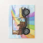 Klassieke auto legpuzzel (Verticaal)