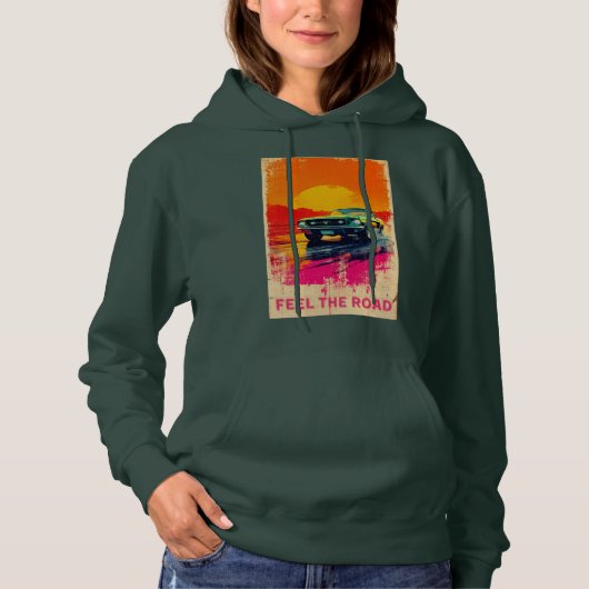 Klassieke auto, limited edition 781 stuks (1) hoodie (Voorkant)