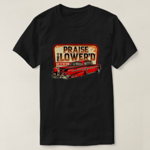 Klassieke Auto Loft Prijs De Verlaagde Vintage 50' T-shirt