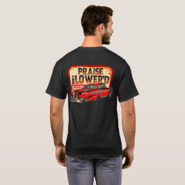 Klassieke auto loven de verlaagde 50's auto t-shirt
