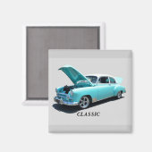 Klassieke auto magneet (Voorkant / Achterkant)