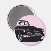 Klassieke auto magneet (Voorkant / Achterkant)