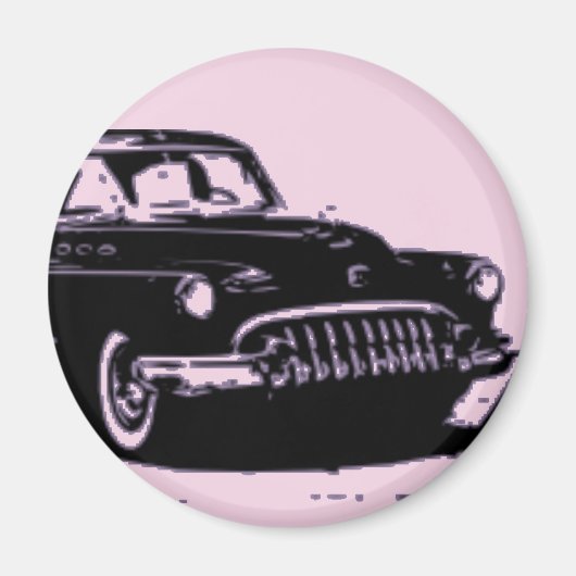 Klassieke auto magneet (Voorkant)