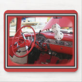 Klassieke auto met dok muismat (Voorkant)