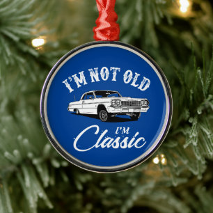 Klassieke auto metalen ornament
