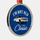 Klassieke auto metalen ornament (Rechts)