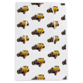 Klassieke Auto Moderne Cool Medium Cadeauzakje (Voorkant)