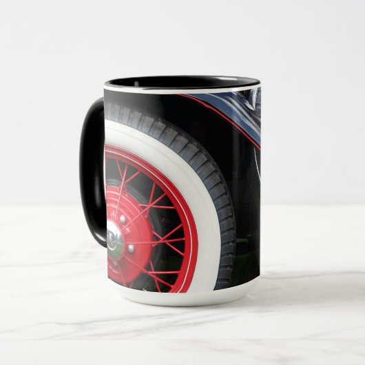 Klassieke auto mok (Voorkant links)