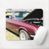 klassieke auto mousepad muismat (Met muis)