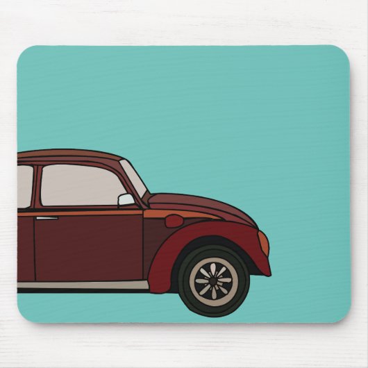 Klassieke auto muismat (Voorkant)