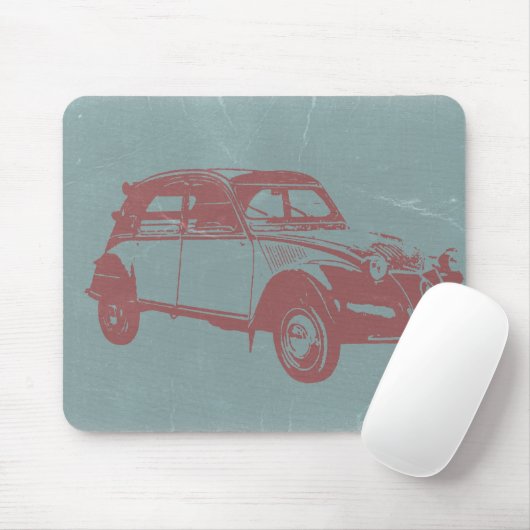 Klassieke auto muismat (Met muis)