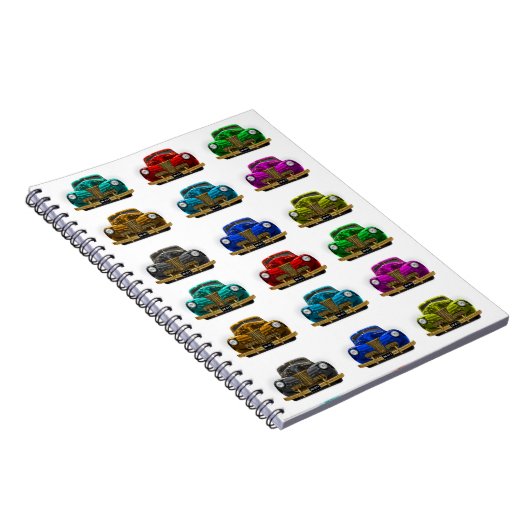 klassieke auto notitieboek (Rechterzijde)