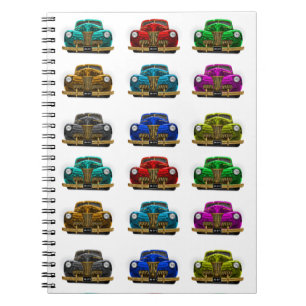  klassieke auto notitieboek