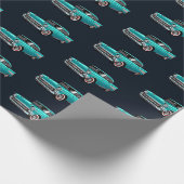 Klassieke Auto Oldtimer Cadeaupapier (Hoek)