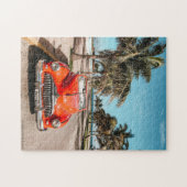 Klassieke auto op Cuba Legpuzzel (Horizontaal)