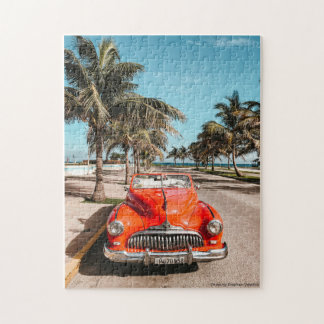 Klassieke auto op Cuba Legpuzzel