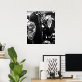  klassieke auto poster (Thuiskantoor)