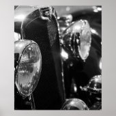  klassieke auto poster (Voorkant)