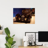 Klassieke auto poster (Thuiskantoor)