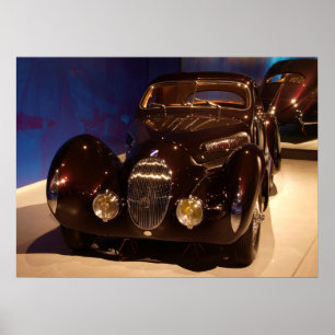 Klassieke auto poster