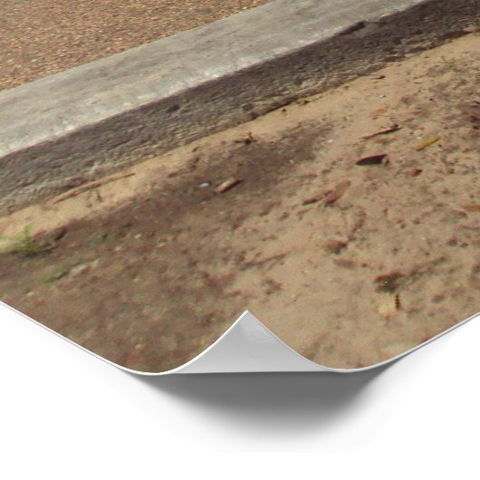 Klassieke auto poster (Hoek)