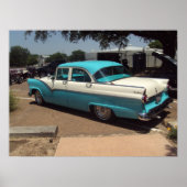 Klassieke auto poster (Voorkant)