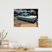 Klassieke auto poster (Keuken)