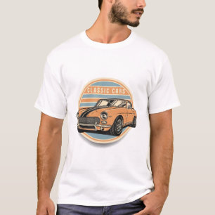 klassieke auto ' s t-shirt
