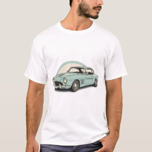 klassieke auto ' s t-shirt