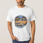 klassieke auto ' s t-shirt (Voorkant)