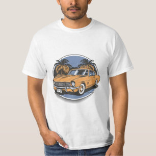 klassieke auto ' s t-shirt