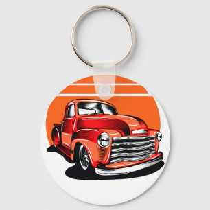 klassieke auto sleutelhanger