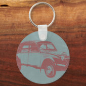 Klassieke auto sleutelhanger (Voorkant)