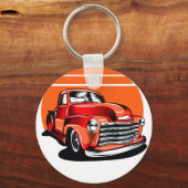 klassieke auto sleutelhanger (Voorkant)