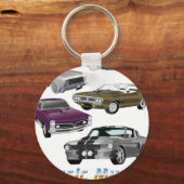 klassieke auto sleutelhanger (Voorkant)
