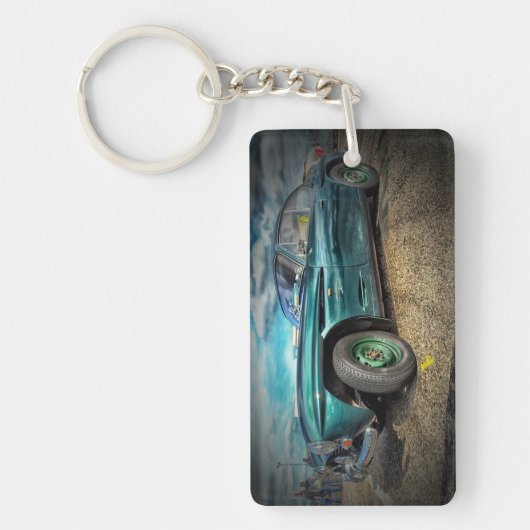 Klassieke auto sleutelhanger (Voorkant)