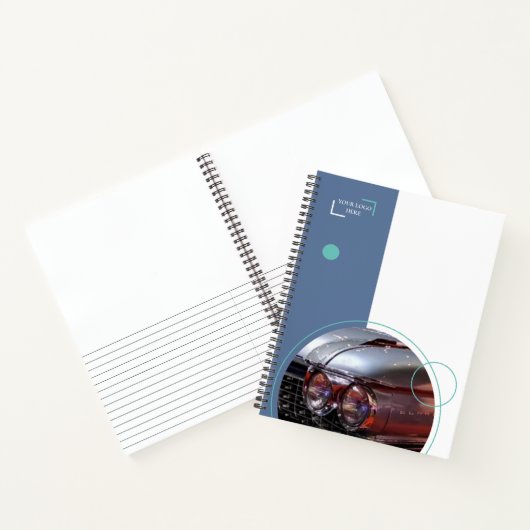 Klassieke Auto Spiraal Notebook Notitieboek (Binnen)